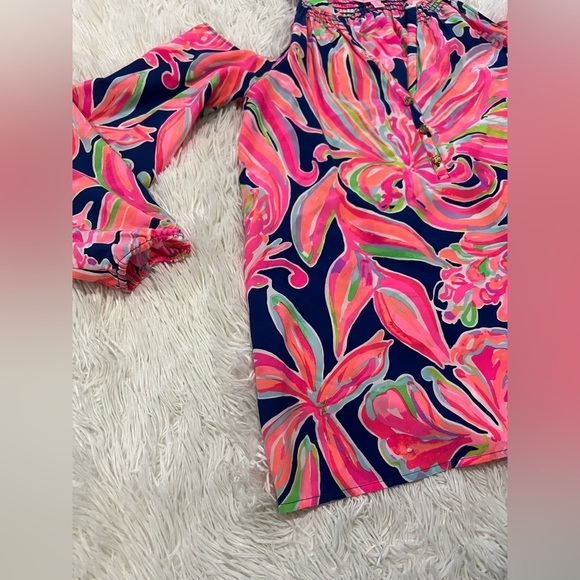 Lilly Pulitzer Sunny Shoulder Elsa Top - Size XS - Picture 4 of 8